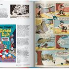 Texte beschreiben Comics mit Donald Duck, seine Abenteuer in "Ancient Persia" und "Trail of the Unicorn".