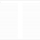Oben steht zweimal "ADRESSEN". Darunter sind zwei Spalten mit horizontalen Linien für Notizen.