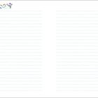 Text: "Adressen" oben links und rechts. Illustration: Einhorn und Nashorn mit Fußball. Zwei Spalten mit linierten Seiten.