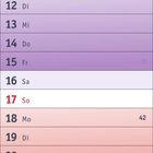 10 2027. Monat Oktober. Enthält Feiertage: Tag der Deutschen Einheit (03.10.), Reformationstag (31.10.).