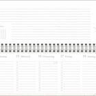 Kalenderseite für September mit Tagen und Datum. Oben Kalender für August bis Oktober. Rechts Illustration eines fröhlichen Hundes.