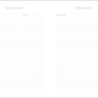 „Reiseplanung“, „Ziel“, „Datum“, „Nicht vergessen“ mit leeren Linien zum Ausfüllen in einem doppelseitigen Layout.