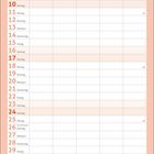 Kalender für Oktober 10. Feiertage: 03 Tag der Dt. Einheit, 31 Reformationstag, Halloween. Illustrationen: Kürbisse, Laternen.