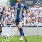 Paul Seguin, Vorjahresabildung, Hertha BSC. Ein Fußballspieler in blau-weißem Trikot läuft auf dem Spielfeld.