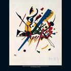 Abstrakte Komposition von Formen und Farben. Unten links: "10" und "2021". Signatur in der rechten unteren Ecke.