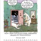 Zwei Eisbären, einer trinkt und sagt: "Wein aus biologischem Anbau!" Der andere: "Nudelholz aus nachhaltiger Regenwaldbewirtschaftung!"endrestinentschette.