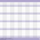 Kalender für Oktober 2027, Tage von 1 bis 31 aufgelistet, Wochenzahlen 40 bis 44 am Rand, in lila und weiß gehalten.