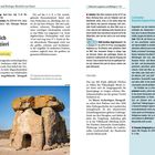 "Westlich von Ozieri. Dolmen Sa Coveccada. Ein eindrucksvolles megalithisches Steingrab Sardiniens, versteckt auf Schafweiden."