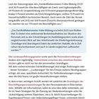 Texte erläutern Personaleinsatz in Kitas, Fachkräftemangel-Anpassungen. Blaues Zitat hervorhebt "Fachkräftebarometer Frühe Bildung".