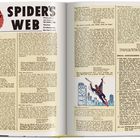 "SPIDER'S WEB" in großer Schrift; Leserbriefe und Antworten; links ein Spider-Man-Logo, unten rechts Spider-Man-Illustration.