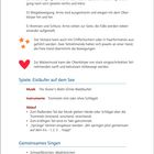 Texte: Beschreibungen von Bewegungen auf dem Eis, Spielideen und ein Liedvorschlag. Illustration: Schneemann.