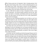 FAMILIE FREISING, 1 Landshuterstraße 14b. 
Text beschreibt die Freising-Familiengeschichte seit 1886.