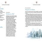 „Im Winter, wenn es friert“ steht oben. Gedichte von Joachim Ringelnatz, Eugen Roth, Frank Wedekind und Victor Auburtin.