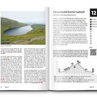 "12 Carrauntoohil (Corrán Tuathail) Tour 12" und Tour 11 über "Devils Punchbowl". Text beschreibt eine Bergtour in Irland.