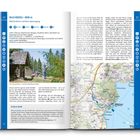 BUCHBERG • 808 m. Wald-Erlebnis und Moor-Spaziergang. START | Attersee. Ein "Knusperhaus" auf dem Buchberg-Gipfel. Erlebnis Wald. Karte zeigt Wanderroute.