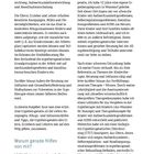 "Warum Ergotherapie als Hilfe?" steht oben. "Warum gerade Hilfen von mir?" ist hervorgehoben. Texte beschreiben Ergotherapie und persönliche Erfahrungen.