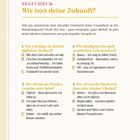 SELFHECK: Wie is(s)t deine Zukunft? Fragen zu Einkaufs- und Essgewohnheiten zur Unterstützung der Gesundheit.