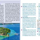 **Highlight: Blumeninsel Mainau**

Mehr als eine Million Menschen besuchen jährlich die Insel Mainau.

Foto unten: eine grüne Insel im blauen Wasser.