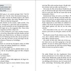 Hannes: Es gibt da etwas, über das ich mit dir reden muss, Dante. – Textseite mit einem Dialog und Erzählung auf zwei Spalten.