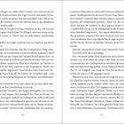 Seitenzahlen 18, 19. Zwei Absätze mit dichtem Text über einen Jungen, eine Gefängnisärztin und ihre herausfordernde Situation.