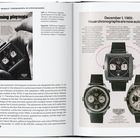 Links: "Two-timing playmate." Rechts: "December 1, 1969: Heuer chronographs are now automatic." Uhrenabbildungen unten.