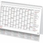 Kalender 2027. Monate Januar bis Dezember. Schulferien in Österreich detailliert angegeben.