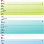 Kalenderblatt für November 2027, zeigt Wochentage, Wochenzahlen und Feiertage wie Allerheiligen und Volkstrauertag.