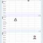 November-Kalender mit Feiertagen wie Allerheiligen und Totensonntag. Illustration von Figuren in einem Baumhaus.