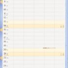 Kalenderblatt November mit Feiertagen wie Allerheiligen, Volkstrauertag. Illustration mit einem Hirschen und einer Person.