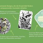 50 Designs fördern Kreativität. Vielfaltige Motive unterschiedlicher Schwierigkeitsgrade; robuste, bemalbare Karten.