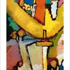 11. 2021. Bunte, abstrakte Illustration mit lebhaften Farben und verschiedenen Formen.