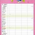 "Sie radieren deine Selbstzweifel mit einem Wischer aus." Illustration: Kind denkt, Engel helfen mit Radiergummi. November-Kalender.