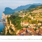 Oben links: "VERSCHEN VERLAG", "MADE IN GERMANY", "Gardasee". Bilder von malerischen Seelandschaften und Orten.