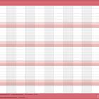 Kalender mit Datumsspalten vom 1. bis 30. und KW 44 bis 48. Unten steht "11-2027". Farblich dominiert Rot.