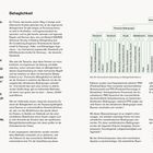 „Die meisten Probleme...“, „Behaglichkeit“ als Überschrift. Text über Behaglichkeit in Architektur mit Diagramm zu Einflussfaktoren.