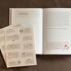 Zitate und Texte über Gottes Liebe und Stärke, auf zwei Seiten eines geöffneten Buchs sowie auf einem separaten Bogen.