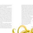 Texte erzählen die Geschichte von Rapunzel. Rechts eine Illustration einer alten Frau, die Haare mit einer Schere schneidet.