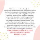 NIMM DEIN BAUCHGEFÜHL ERNST UND LAUSCHE IN DICH HINEIN. WAS SAGT ES DIR? Links rosa Halbkreis, oben gelbe Striche.