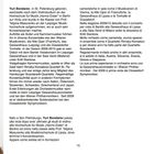 Texte beschreiben die musikalische Karriere von Yuri Bondarev in Deutsch und Italienisch.