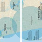 "Find Your Way" und Text über Transportoptionen. Eine Karte von Colombo zeigt Straßen und Gebiete in blauen und grünen Tönen.