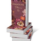 "UNMASKING Billionaires’ Row ROMAN KATHINKA ENGEL. SPIEGEL Bestseller-Autorin." Aufwändiges Blumendesign in Rot-Gold.
