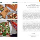 **74 RUNDE VERSUCHUNGEN IN DER CRÊPERIE GIGI**: Beschreibung von Crêpes und Galettes, Bilder von herzhaften Gerichten und Getränken.