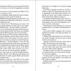 Seiten 12 und 13 eines Textes. Eine Erzählung über eine Bar, die Stanton Wolves und persönliche Herausforderungen.