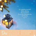 Text: "Oh, so wohltuend und still! Welche Erholung für die Gedanken! Frei von dem betäubenden Lärm der Menschen. Fridtjof Nansen"

Dezemberkalender mit einem Glanzlicht: Eine Laterne im Schnee, beleuchtet von Lichtern.