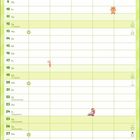 Kalender mit Dezember-Terminen. Illustration von Hunden mit Rentiergeweihen und Weihnachtsdeko. Texte: "MERRY EVERYTHING!" und "Dezember".