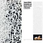 "Temporal Matter: Accumulation and Density in the Art of Rosa Barba" von Alessandro Rabottini. Links Texturen, rechts Text.