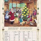 Dezember. Dezember kalt mit Schnee, gibt Korn auf jeder Höh. Sturm im Dezember und Schnee, dann schreit der Bauer Juchee!