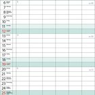 Kalender für Dezember 2027. Tage und Wochentage gelistet. Feiertage: 5., 12., 19., 26. Dezember markiert.