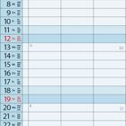 Kalender für Dezember 2027, mit Wochen- und Feiertagskennzeichnungen sowie Mondphasen.