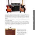 C.M.I. - CHICAGO MUSICAL INSTRUMENTS/NORLIN: Text über die Geschichte von CMI und Norlin mit Fokus auf Musikinstrumentenvertrieb. Links Gitarren, Mitte Verstärker. Rechts weiteres Instrument.